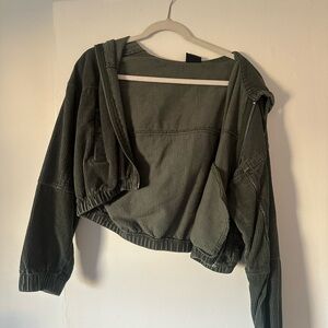 BDG Dark Olive Utility Jacket